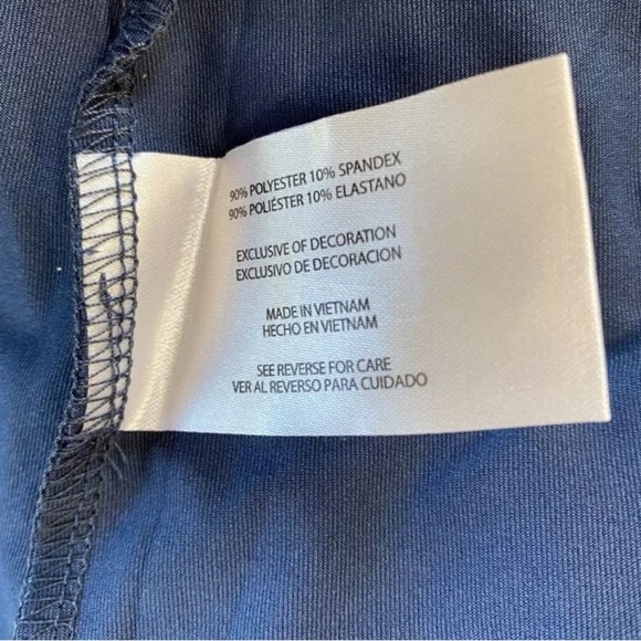 Eddie Bauer Harmony halter sundress vintage indigo NWOT Small - Picture 8 of 9